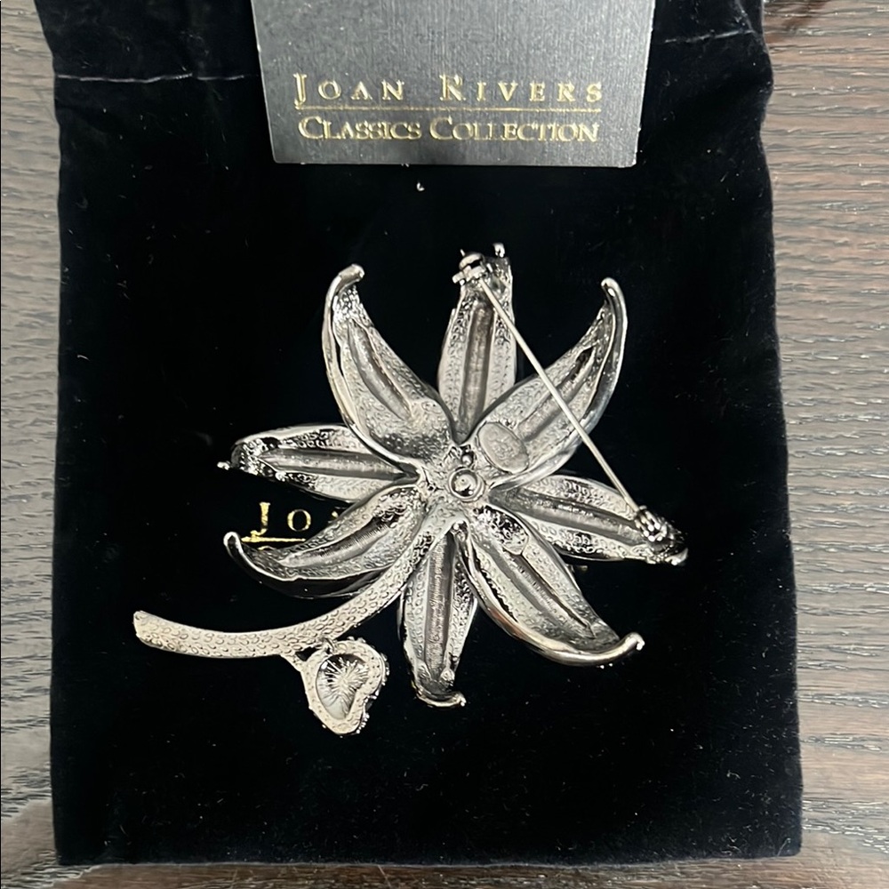 Joan Rivers Multicolor Floral Brooch - Picture 2 of 7